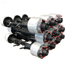 16T BPW Đức Loại Trục Sản Xuất Tại Trung Quốc Bán Trailer Xe Tải Trailer Thép - Product Image 1