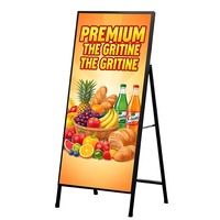 Meilleures ventes : Boîte à lumière LED ultra-mince, panneau publicitaire LED, support d'affichage LED pour restaurants de restauration rapide et magasins de détail
