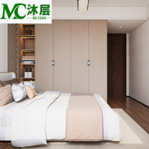 Placard personnalisé de luxe meubles de chambre miroir étagères En Madera armoire De Chambre planificateur pour Ropa salon salle à manger <span class=keywords><strong>cuisine</strong></span> - Product Image 1