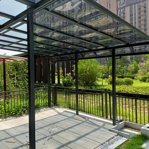 Auvent de fenêtre en alliage d'aluminium, prix d'usine du fabricant, vente chaude, pour balcon, jardin extérieur - Product Image 2