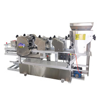 Machine à presser la pâte multifonctionnelle entièrement automatique pour wontons, raviolis, nouilles et peaux de raviolis, capacité 250 kg/h
