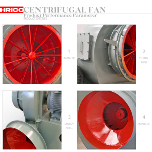Ventiladores Centrífugos Industriales de Hierro Fundido Tipo C 4-72, Ventilación de Extracción para Cabina de <span class=keywords><strong>Pintura</strong></span>, Ventilación de Taller - Product Image 5