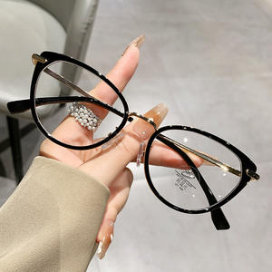 Montures de lunettes Anti-lumière bleue pour femmes, monture complète TR90, verres PC, lunettes Anti-rayonnement, YC11274 A2 - Product Image 5