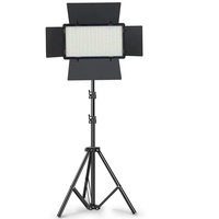 Lampu Video LED U600 Profesional untuk Fotografi, Dapat Diredupkan 3200-5600K untuk Studio, Siaran Langsung, Rias, Foto, dan Fotografi Langsung