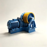 Moteur d'ascenseur industriel à engrenages pour charges lourdes 100 kW pour monte-charge