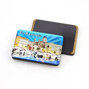 Best Price Factory Wholesale Customized Wooden Souvenir Fridge Magnet Wood Refrigerator Magnetic