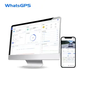 GPS Tracking Platform Systeem Met Mobiele Telefoon App Software Mini Tracker Voor Auto Voertuig Fiets
