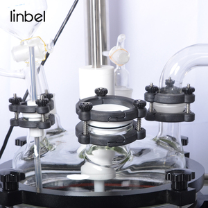 Endüstriyel Ekstraksiyon GG17 Borosilikat Çift Katmanlı Laboratuvar Ceketli Cam Kimyasal Reaktör - Product Image 5