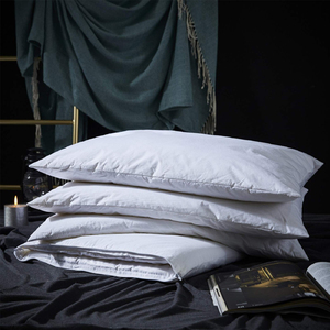 قماش قطني طبيعي ألياف رمية بديلة لأسفل وسادة مفرغة - Product Image 2