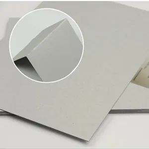 Cardboard sheet 1mm kappa board paper manufacturer raw rolling paper gray board gray paper for advertising