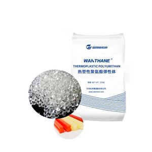 เม็ดพลาสติกเทอร์โมพลาสติกโพลียูรีเทนสำหรับสายพานลำเลียง ชิ้นส่วนยานยนต์ วัสดุ TPU ทนทานต่อการเสื่อมสภาพ ทนไฟ แข็งแรงสูง - Product Image 2