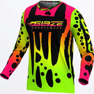 2024 Custom MTB<span class=keywords><strong>เสื้อ</strong></span>แขนยาวจักรยานเสือภูเขาJerseyผู้ชายBreathable BMX Jerseyดาวน์ฮิลล์<span class=keywords><strong>Mountain</strong></span> Cycle MTB Jerseys - Product Image 2