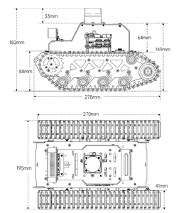 Robot sur rail suspendu MentorPi ROS2, voiture intelligente Raspberry Pi <span class=keywords><strong>5</strong></span> avec vision IA à grand modèle - Product Image 3