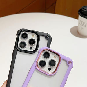 <span class=keywords><strong>Coque</strong></span> de téléphone pour <span class=keywords><strong>iPhone</strong></span> 15 en TPU, protection contre les chocs aux 4 coins, pour <span class=keywords><strong>iPhone</strong></span> 14 Plus 13 12 <span class=keywords><strong>11</strong></span> 16 17 Pro Max Plus, <span class=keywords><strong>coque</strong></span> rigide en PC - Product Image 3