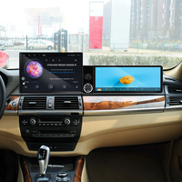 Pantalla Foforfor de 13.1"+12.3" para BMW X5/X6 2005-2013, Sistema Inalámbrico Carplay Android 15, Radio para Auto, Estéreo, GPS, DSP, 4G, 360, OEM