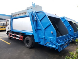 Camion compacteur de déchets ISUZU Dongfeng 3 tonnes 4 m³ pour le traitement des déchets - Product Image 5