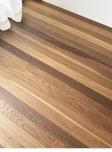 Parquet en chêne blanc européen multicouche à <span class=keywords><strong>prix</strong></span> d'usine, système de pose par clipsage T&G pour usage intérieur - Product Image 2