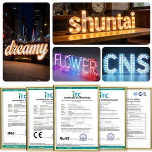 Letras LED 3D para Exteriores Shuntai, Resistentes al Agua, Números, Letrero 'Oh Baby', Luces LED, Letras Luminosas para Cumpleaños - Product Image 5