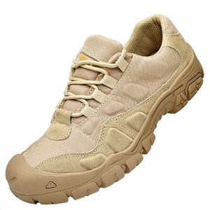 Chaussures de sport, de randonnée, d'été, de travail, d'entraînement, de course et tactiques DFS0729 en stock, noires, kaki, vertes, avec empeigne en mesh - Product Image 5