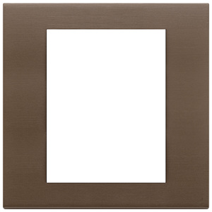 Brushed Dark Bronze <b>Wall</b> <b>Plate</b> 18.5 Cm X 18.4 Cm For Switches - Product Image 1