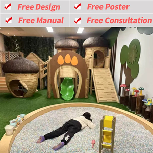 Không độc hại mềm trẻ em trong nhà Thiết bị sân chơi cho trẻ em với tương tác leo tường và trò chơi chuyển động - Product Image 3