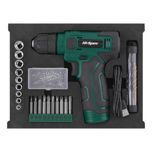 Kit de Taladro de Iones de Litio de Alta Gama de 8 V, Juego de Herramientas de Reparación para el Hogar con Batería y Accesorio de 1/4 Pulgada - Product Image 1