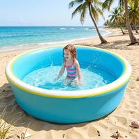 Piscine gonflable personnalisée extra épaisse résistante aux perforations pour adultes