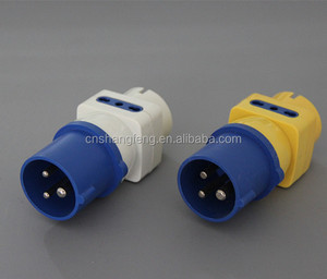 Châu Âu Để Ý 3 Pin 16A Công Nghiệp Phích Cắm Điện Và Ổ Cắm Adapter EU Outlet Adapter Chuyển Đổi - Product Image 4