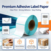 Rouleaux de papier autocollants, étiquettes thermiques pour reçus, codes-barres, autocollants de prix, haute qualité, fournisseur direct d'usine OEM, vente en gros