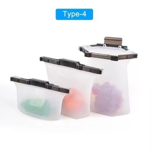 Silicone Food Storage <b>Bags</b> 1500ml Sous Vide Airtight Seal Freezer Safe Sandwich Modern Kitchen Reusable Eco-Friendly <b>Vacuum</b> - Product Image 4