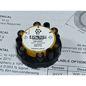 Capteur d'hydrogène CITY 3HYT H2S-1000-S3HYT anti-déversement fabriqué au Royaume-Uni - Product Image 5