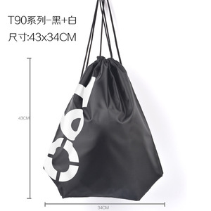 <b>Drawstring</b> <b>Backpack</b> Waterproof Travel Bag Unisex For Fitness Swimming Beach Storage With Rope Handle - Product Image 3