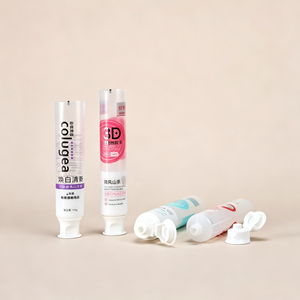 <span class=keywords><strong>Tube</strong></span> <span class=keywords><strong>souple</strong></span> en <span class=keywords><strong>plastique</strong></span> de 110 ml et 150 ml pour cosmétiques, dentifrice, avec bouchon à clapet, personnalisable avec logo, pour emballage de lotion et soins de la peau - Vente en gros - Product Image 3