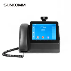 Telefono VOIP WiFi Android 8 pollici 4G Smart Phone impermeabile business hotel home Video telefono Android