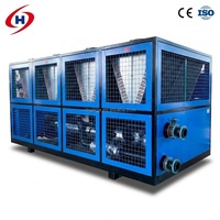 Enfriador de Agua Industrial Honeywell de 80HP 240KW, Refrigerado por Aire, para Sistemas R32/R22/R410A/R134A/R407C/R404A