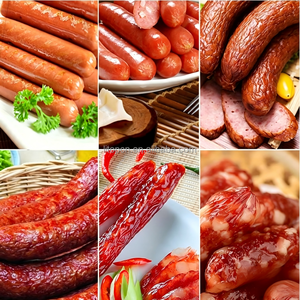 Máquina Automática Neumática de 220V <span class=keywords><strong>para</strong></span> Rellenar Salchichas, Máquina <span class=keywords><strong>para</strong></span> <span class=keywords><strong>Hacer</strong></span> Salami y Chorizo, Máquina <span class=keywords><strong>para</strong></span> Rellenar y Atar <span class=keywords><strong>Chorizos</strong></span> - Product Image 2