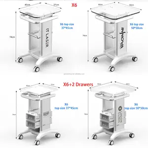 Top Quality Hospital/spa/beauty salon/dental clinic beauty instruments Trolley Beauty Machine Trolley Cart with Drawer Wheels