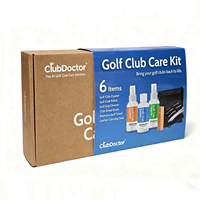Premium haut de gamme étanche Golf Club nettoyant polonais Solution ensemble éponge brillance restauration protéger écologique Mailer boîte d'expédition