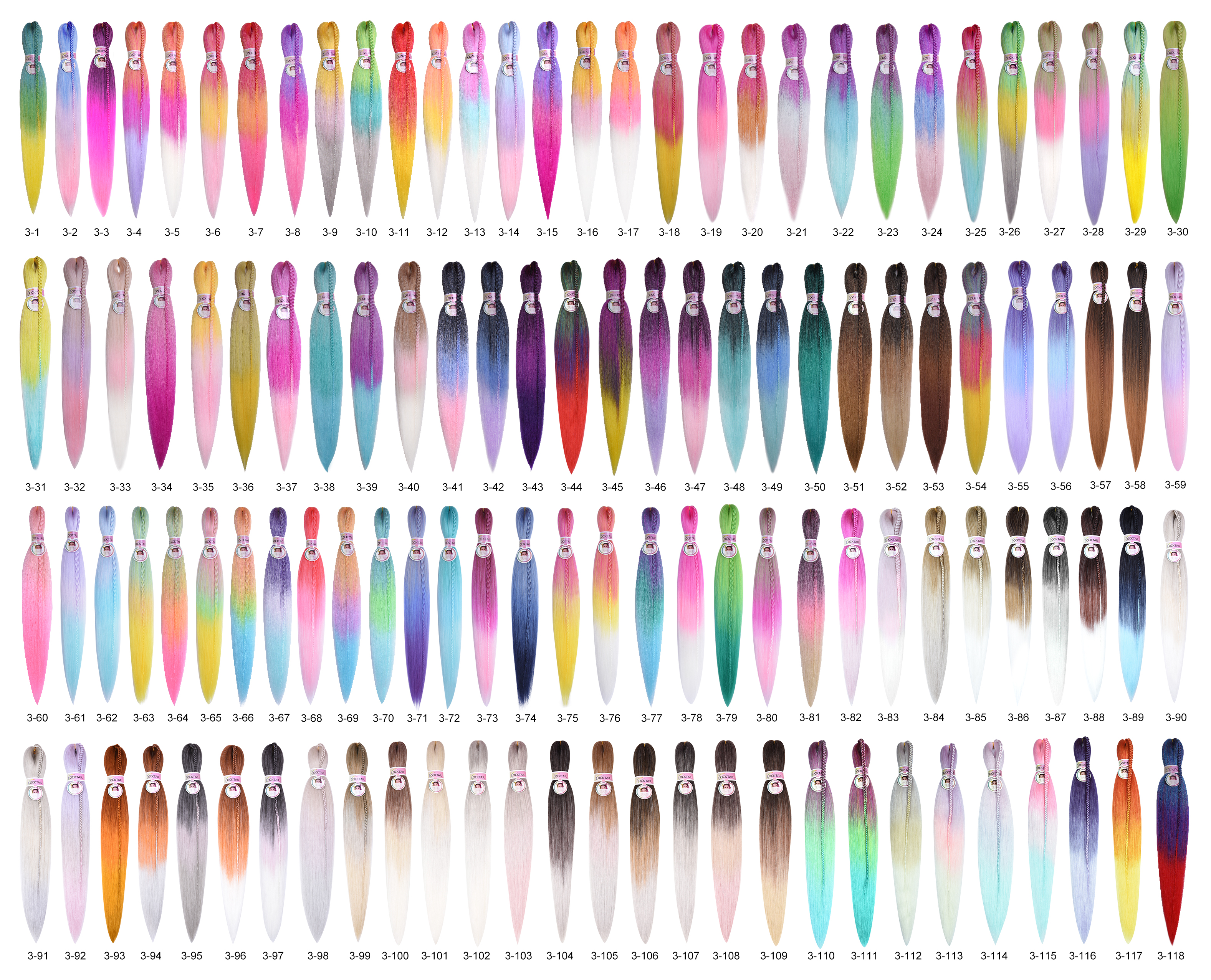 Colore sfumato a 3 tonalità