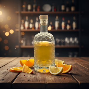 Bouteille en verre pour spiritueux, whisky, vodka, <span class=keywords><strong>gin</strong></span>, rhum, liqueur, 500 ml, 750 ml, avec bouchons en bois - Product Image 4