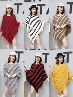2021 nouvelle mode 100% acrylique femmes poncho châle cape hiver tricoté Ponchos pour femmes accessoires écharpe