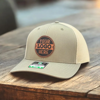 Casquette Trucker Premium Personnalisable avec Patch en Similicuir Gravable au Laser – Vente en Gros