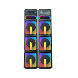 Altavoz Portátil con Ruedas <span class=keywords><strong>de</strong></span> 220 W para Teléfono Móvil con LED RGB 5.0, Altavoz Activo <span class=keywords><strong>de</strong></span> Plástico para Exteriores, Altavoz <span class=keywords><strong>de</strong></span> Escenario <span class=keywords><strong>de</strong></span> 10 x 6 Pulgadas - Product Image 5