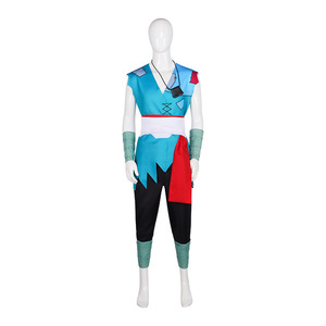 Star's Edge Skeleton Panji Cosplay <b>Costume</b> <b>Anime</b> Halloween Outfit S-XXXL Polyester - Product Image 5