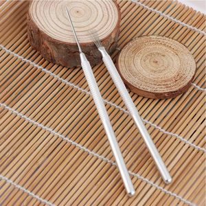 เข็มใช้สำหรับงานอบในครัวเครื่องมือแกะสลักเครื่องปั้นดินเผาแบบทำมือเครื่องมือแกะสลักเครื่องปั้นดินเผาแบบ DIY 7ขาแบบจำลองลวดขนนกสำหรับตกแต่งเค้กแกะสลักโลหะ - Product Image 6