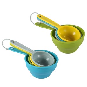 Nuevos Productos 2026, Gadget para el Hogar y la Cocina, Herramienta de Medición <span class=keywords><strong>4</strong></span> en <span class=keywords><strong>1</strong></span>, Cuchara <span class=keywords><strong>Medidora</strong></span> de Plástico Colorida - Product Image 2