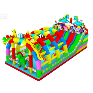 Château gonflable d'extérieur Delilai avec toboggans, trampoline en PVC amusant, 10x20m, capacité <span class=keywords><strong>de</strong></span> 68 personnes, pour la <span class=keywords><strong>location</strong></span> <span class=keywords><strong>de</strong></span> divertissements pour enfants - Product Image 6