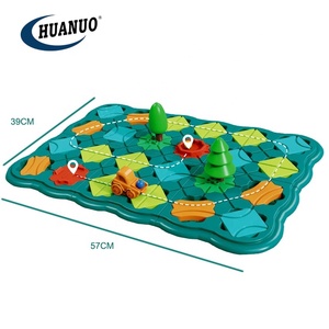HUANUO gioco da tavolo educativo intelligente <span class=keywords><strong>logica</strong></span> 38 pz Road break through costruire un gioco <span class=keywords><strong>di</strong></span> pista puzzle <span class=keywords><strong>rompicapo</strong></span> per bambini - Product Image 4