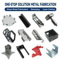 Fabrication de tôle personnalisée Pièces d'estampage de pliage en aluminium en acier inoxydable