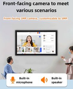 G-센서 18.5인치 1920*1080 IPS 안드로이드 13/14 이더넷 ADS USB TF 와이파이 POE NFC 카메라 벽걸이형 VESA PC 태블릿 - Product Image 3